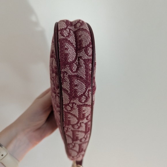 Dior trotter saddle bag - Merlot color - Picture 13 of 16